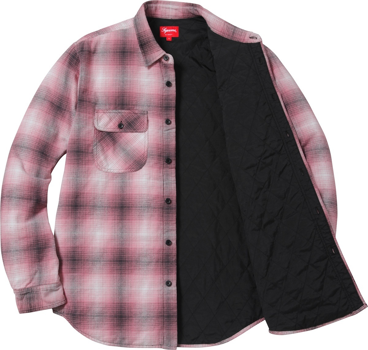Quilted Shadow Plaid Shirt view 3